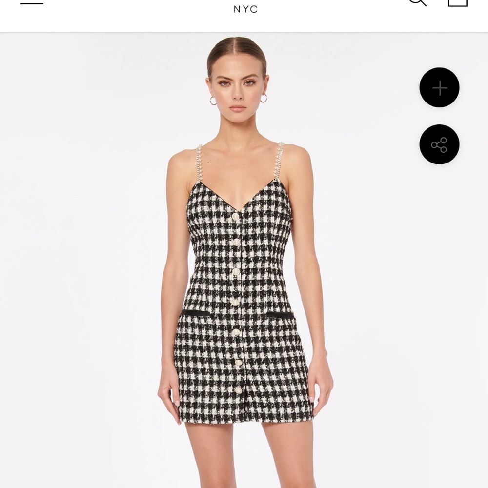 Cami nyc tweed mini dress